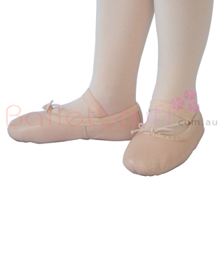 CCBB Leather Ballet Shoes (Pink) - Full Sole