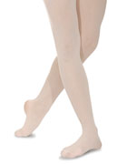 CCBB Prima Pink Footed Ballet Tights