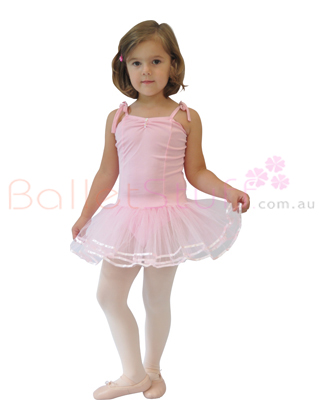 FDF Ballerina Pack : Tutu, Theatrical Pink Tights & Ballet Shoes