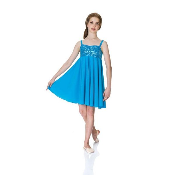 Sequin Lyrical Dress - Adult-39127