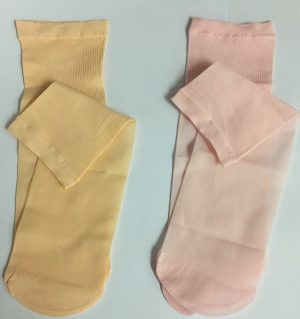 Microfiber Dance Socks - Prima Pink, Candy Pink, White, Black-0