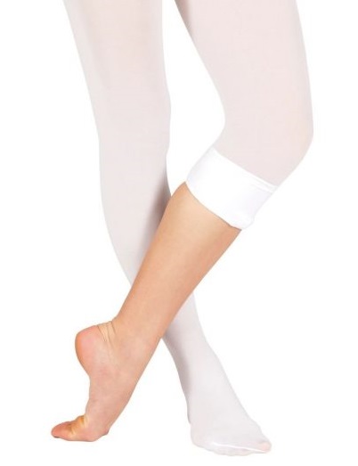 White Convertible Tights Adult Sizes OVERSTOCKED SALE Online Only-38713
