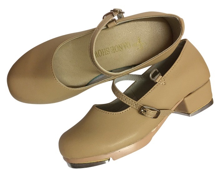 Dance Show Tan Tap Shoes Balletstuff Children's Dance Wear