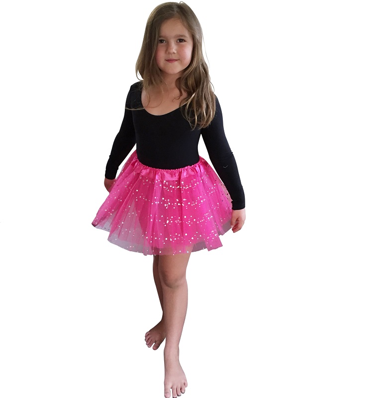 Dance dress with a tulle skirt  Powder pink  Kids  HM IN