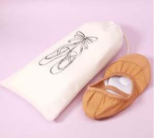 Ballet shoe storage bag