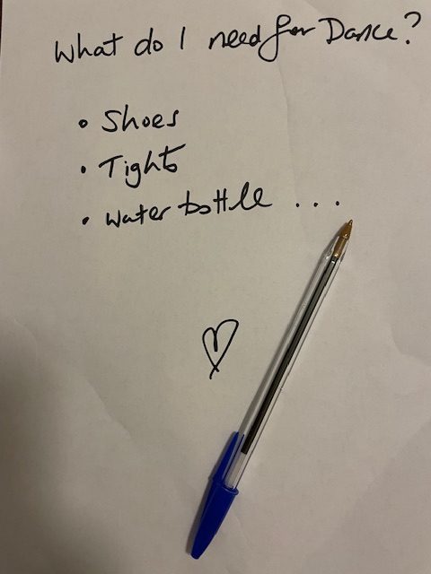 What do I need for dance